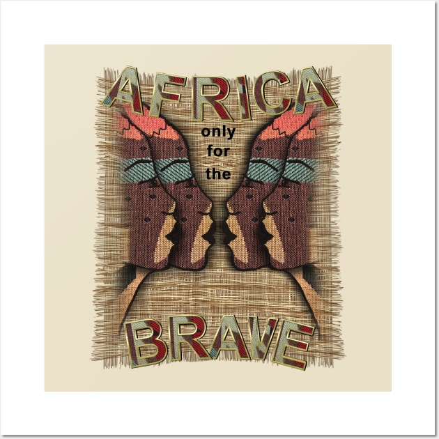 African Tapestry Wall Art by Just Kidding by Nadine May